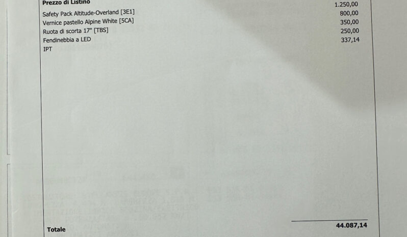 Jeep Compass Altitude 130cv offerta T-Stock prezzo imperdibile pieno