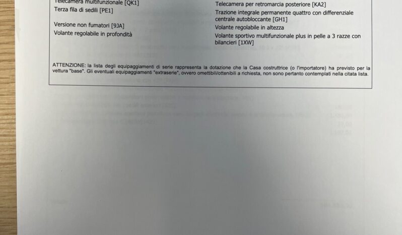 Audi Q7 45 Tdi 7 posti Sline quattro SUPER OFFERTA T-STOCK pieno