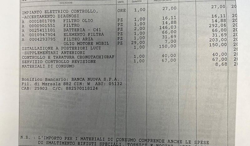 Mercedes-Benz Unimog U500 L Cisterna Ravasini pieno
