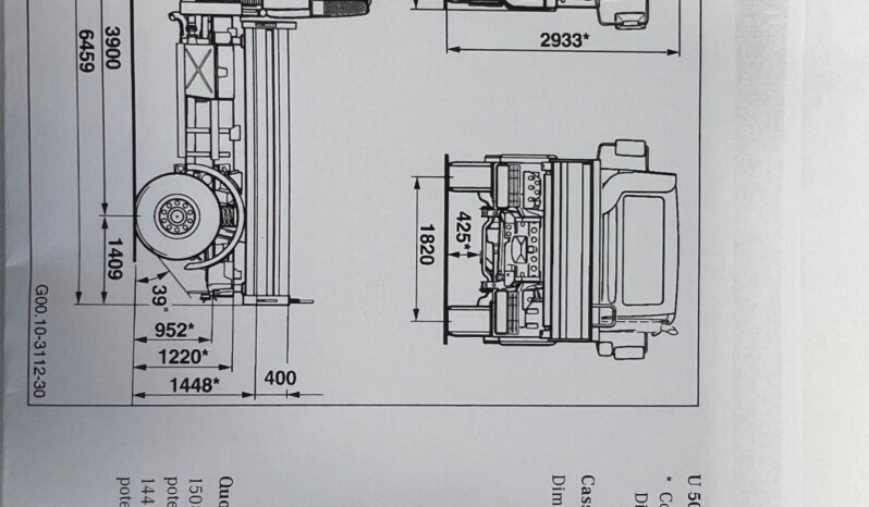 Mercedes-Benz Unimog U500 L Cisterna Ravasini pieno