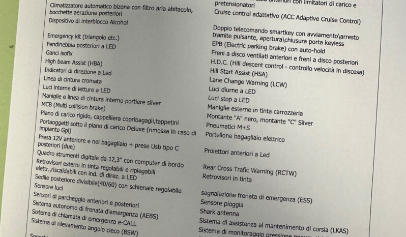 KGM 1.5 Dream awd possibilità noleggio no scoring pieno