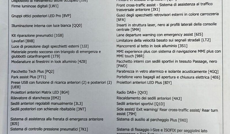 Audi Q5 tdi Sline possibilità noleggio no scoring pieno