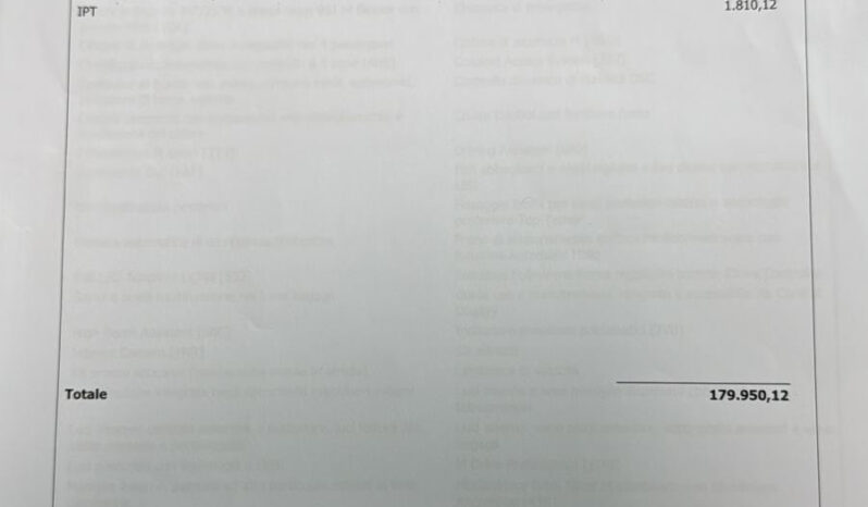 BMW M5 touring 727cv possibilità noleggio no scoring pieno