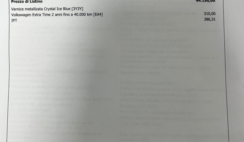 Volkswagen Golf 1.5 tsi ehybrid possibilità noleggio no scoring pieno