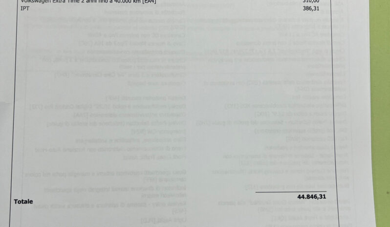 Volkswagen Golf 1.5 TSI eHybrid DSG possibilità noleggio no scoring pieno