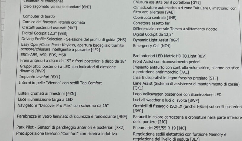 Volkswagen Touareg 3.0 V6 TSI eHybrid Elegance Super Offerta T-Stock pieno