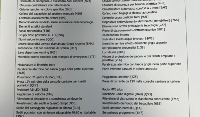 Audi Q2 35 1.5 tfsi s-tronic SUPER OFFERTA T-STOCK pieno