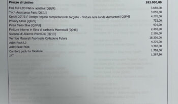 Maserati GranTurismo Modena awd auto possibilità noleggio no scoring pieno