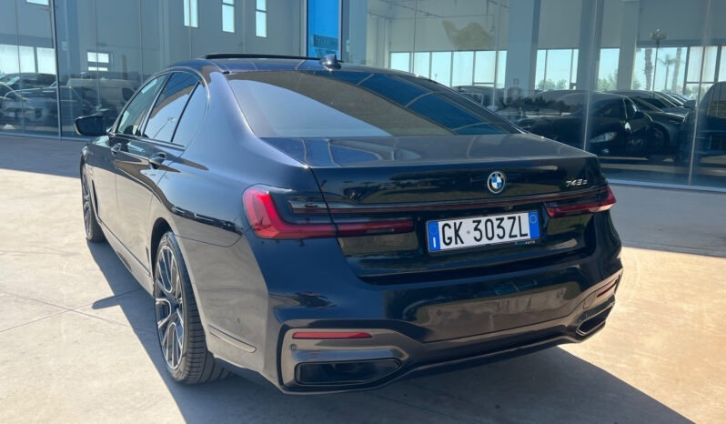 BMW 745e Msport possibilità noleggio no scoring pieno