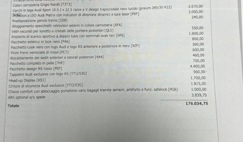 Audi RS6 Avant 4.0 TFSI V8 quattro tiptronic SUPER OFFERTA T-STOCK pieno