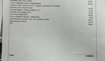 Audi A1 Spb 30 SLine possibilità noleggio no scoring – SUPER OFFERTA T-STOCK pieno