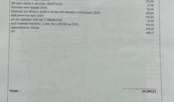 Audi A1 allstreet 30 possibilità noleggio no scoring pieno