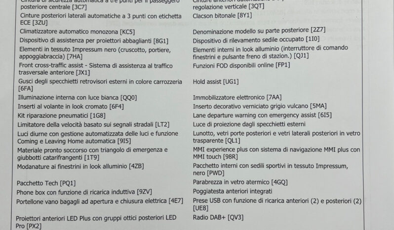 Audi Q3 SPB 35 TDI S tronic s-line edition pieno