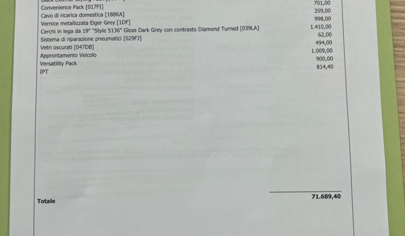 Land Rover Range Rover Evoque 1.5 phev S awd possibilità noleggio no scoring pieno