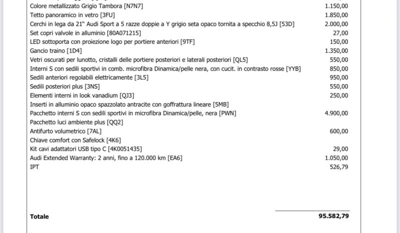Audi Q5 SPB TDI 150 kW mHEV+ S tronic quattro line edition possibilità noleggio no scoring pieno