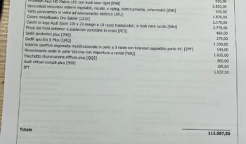 Audi Q8 TDI quattro 210 kW tiptronic S line edition possibilità noleggio no scoring pieno