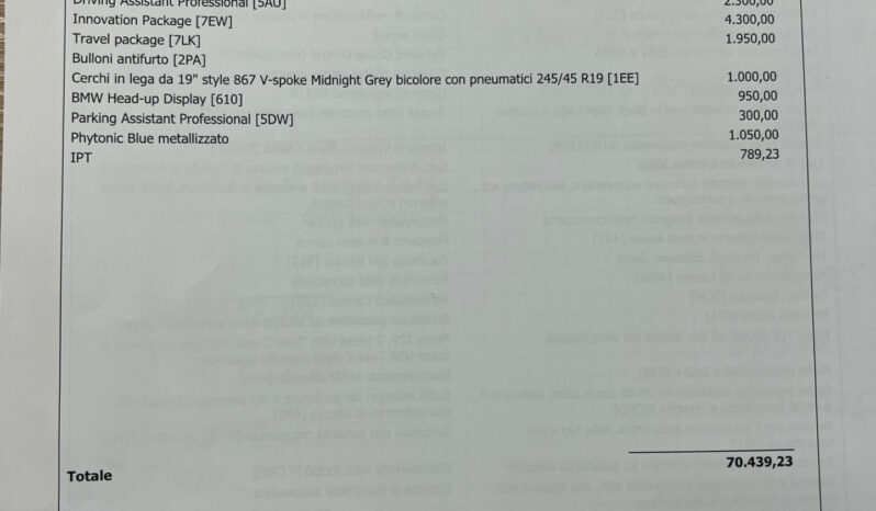 Bmw X1 xDrive 23d xLine possibilità noleggio no scoring pieno