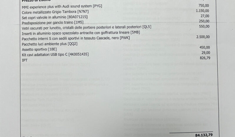 Audi Q5 SPB TFSI 150 kW mHEV+ S tronic quattro S line possibilità noleggio no scoring pieno