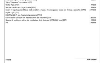 Mercedes-benz GLC 43 AMG 4Matic Coupé AMG Premium Plus possibilità noleggio no scoring pieno