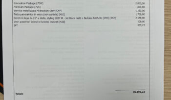 BMW X3 xDrive20d MSport Pro Possibilità noleggio noscoring pieno