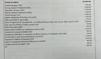 Bmw 540d xdrive MSport Pro possibilità noleggio noscoring pieno