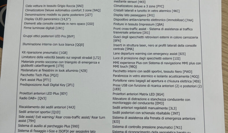 Audi Q5 SPB TFSI Sline 150 kW S tronic quattro Possibilità noleggio no scoring pieno