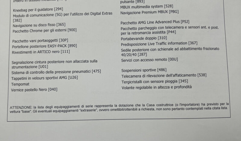 Mercedes-benz GLC 220 d 4Matic Mhev Coupé AMG Advanced Plus possibilità noleggio no scoring pieno