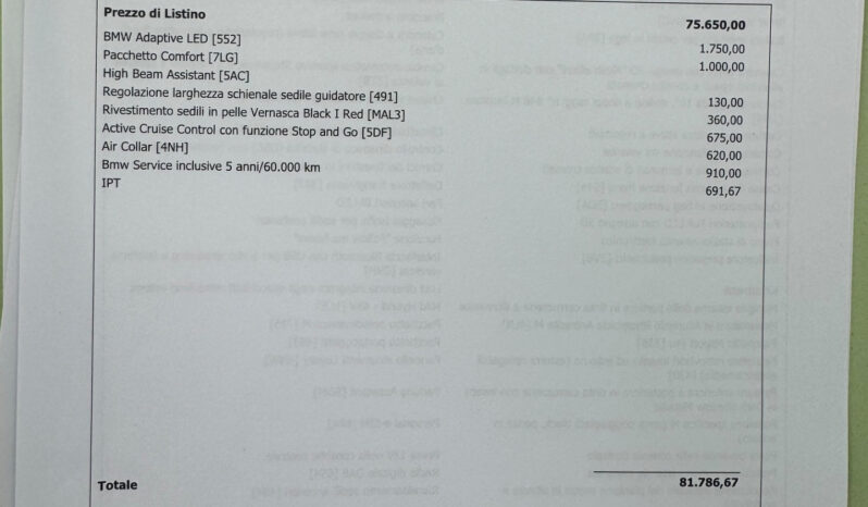 Bmw 420d 48V Cabrio Msport Pro Anticipo €23.110 noleggio no scoring pieno