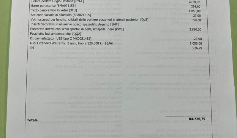 Audi Q5 TDI 150 kW mHEV+ S tronic quattro line edition possibilità noleggio no scoring pieno