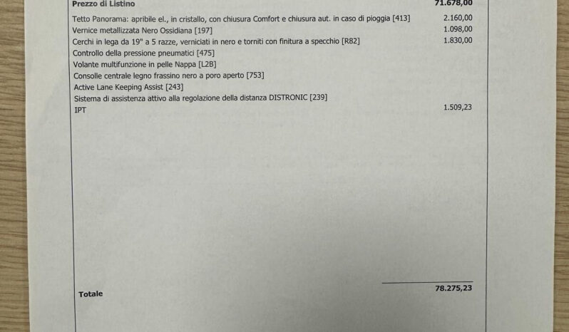 Mercedes-benz E 220 d Mild hybrid Advanced Unico Proprietario pieno