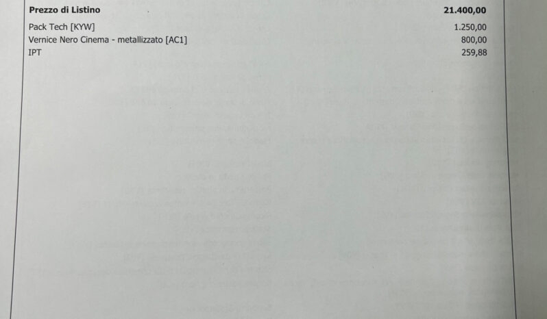 Fiat Grande Panda 1.2 Hybrid 110 CV S&S Icon possibilità noleggio no scoring pieno