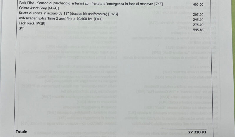 Volkswagen Polo 1.0 TSI Edition Plus possibilità noleggio no scoring pieno