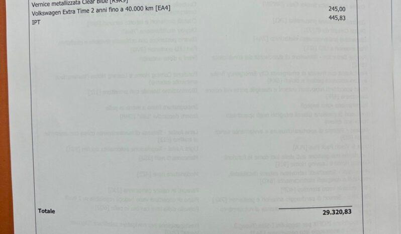 Volkswagen T-Cross 1.0 TSI Edition Plus Possibilità noleggio no scoring pieno