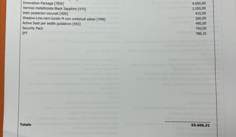 Bmw 218d Active Tourer Msport possibilità noleggio no scoring pieno