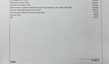 Bmw 320d 48V xDrive Msport Pro possibilità noleggio no scoring pieno