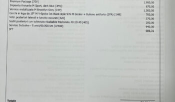 Bmw 118d MSport Possibilità noleggio no scoring pieno