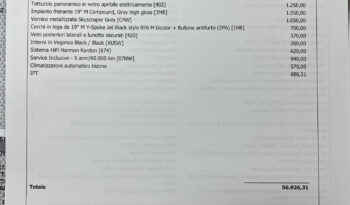 Bmw 118d MSport Pro possibilità noleggio no scoring pieno