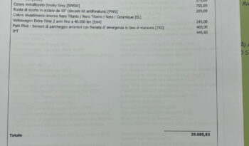 Volkswagen Polo 1.0 TSI DSG Edition Plus – possibilità noleggio no scoring pieno