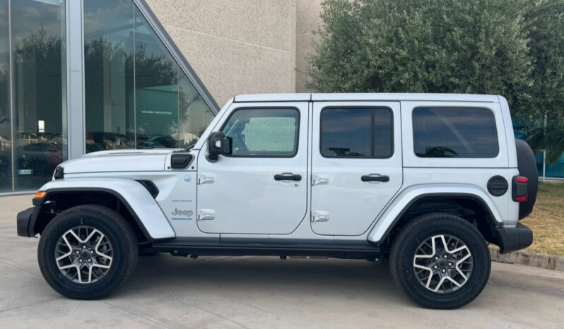 Jeep Wrangler 2.0 PHEV ATX 4xe Sahara – possibilità noleggio no scoring pieno