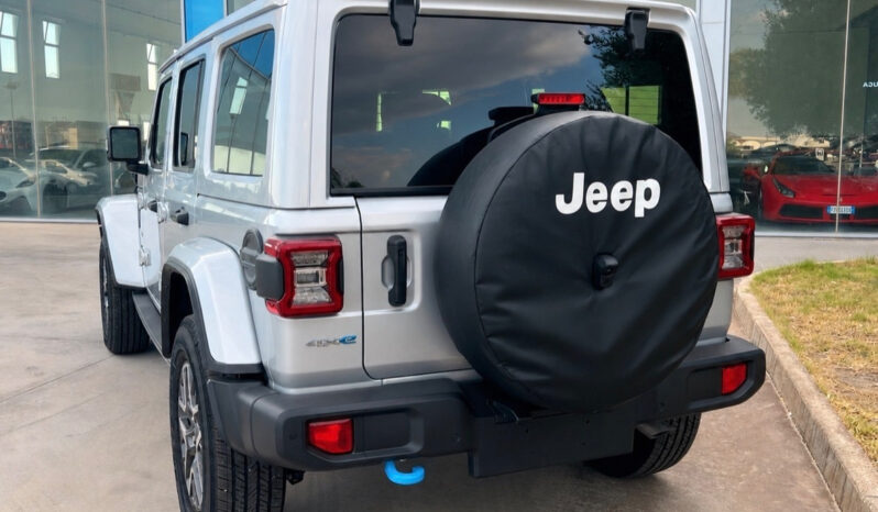 Jeep Wrangler 2.0 PHEV ATX 4xe Sahara – possibilità noleggio no scoring pieno
