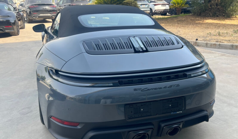 Porsche 911 Carrera 4 GTS Cabriolet – possibilità noleggio no scoring pieno