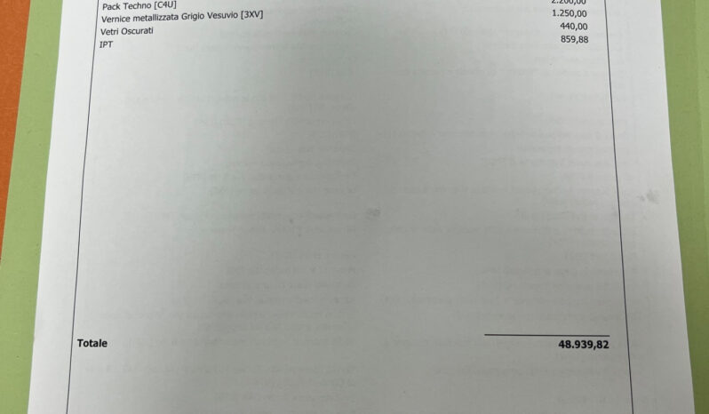 Alfa Romeo Tonale 1.5 175 CV MHEV TCT7 Sprint – possibilità noleggio no scoring pieno