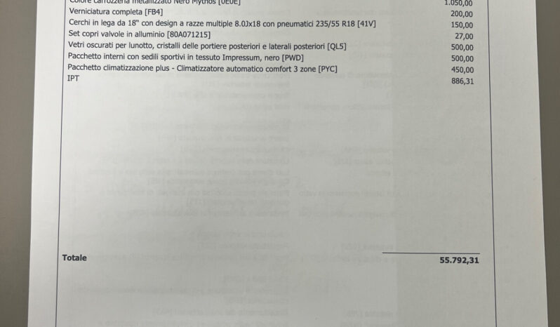 Audi Q3 SPB TDI 2.0 150CV S tronic Business Advanced – possibilità noleggio no scoring pieno