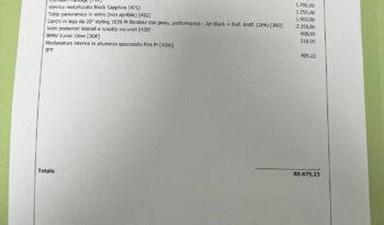Bmw X3 xDrive20d 48V MSport – possibilità noleggio no scoring pieno