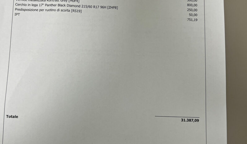 Opel Mokka 1.2 Turbo 136 CV Edition – possibilità noleggio no scoring pieno