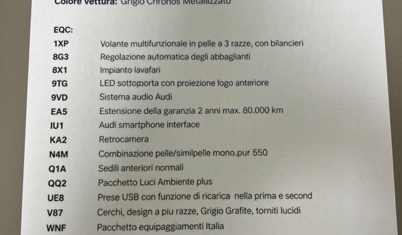 Audi A6 Avant 40 2.0 TDI mhev 12V Business Advanced Stronic – possibilità noleggio no scoring pieno