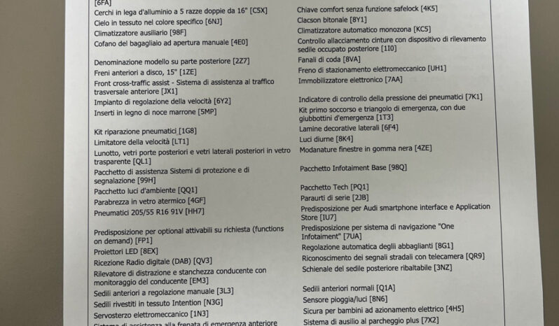 Audi A3 SPB 35 1.5 150CV tfsi mhev Business Stronic – possibilità noleggio no scoring pieno