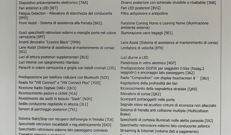 Volkswagen Polo 1.0 young 80CV – possibilità noleggio no scoring pieno