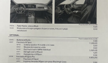 BMW 740d mhev xdrive MSport Pro auto – possibilità noleggio no scoring pieno